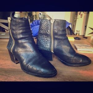 Vince Camuto Leather Booties